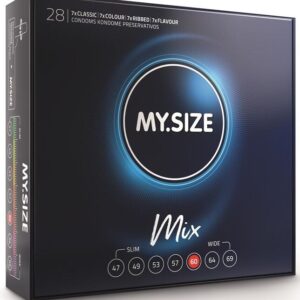 Préservatifs vegan MY.SIZE assortis – Sensations intenses & ajustement parfait