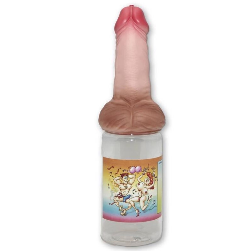 Bouteille pénis fantaisie pour soirée coquine et festive