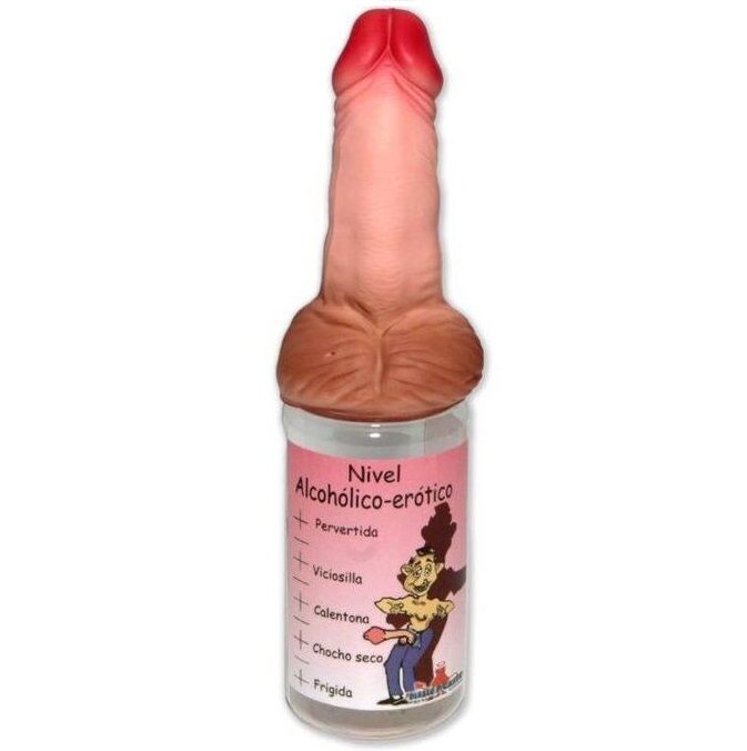 Bouteille en forme de pénis pour soirée entre adultes