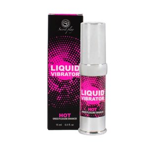 <strong>Vibromasseur liquide Hot</strong> : Onde de plaisir intime au goût fraise