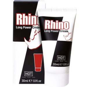 Crème retardatrice HOT Rhino – Contrôle & plaisir prolongé