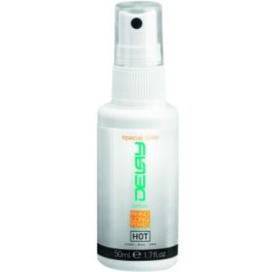 Spray retardateur pour homme à effet chaud naturel
