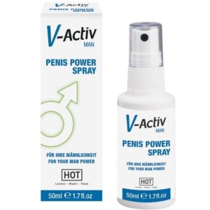 <strong>Spray retardant homme V-Activ Penis Power</strong> : performance et plaisir au rendez-vous