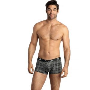 Boxer homme sportif en microfibre à carreaux – Anais Équilibre