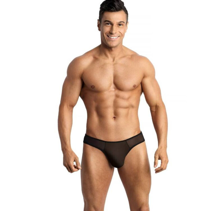 String homme noir élégant en tulle – ÉROS