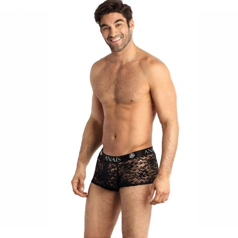 Boxer homme dentelle noire ROMANCE - Séduisant et confortable