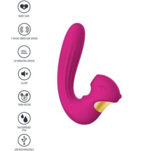 Vibromasseur CELESTIAL LOVE : Plaisir intense pour couples