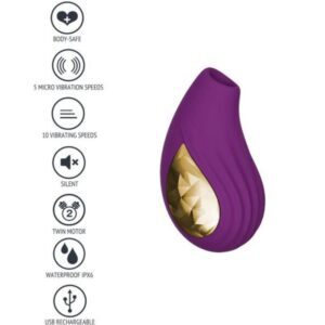 Stimulateur clitoridien Divine Love Xocoon – Plaisir portable irrésistible