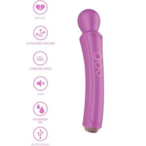 Baguette de massage intime incurvée XOCOON – Vibration puissante et ergonomie parfaite