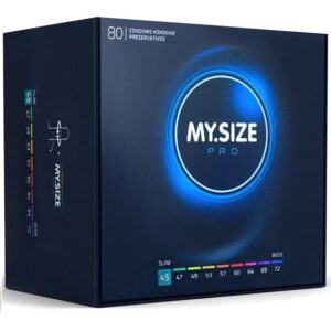 Préservatifs MY.SIZE PRO 45 mm : l'ajustement parfait pour une sensation naturelle