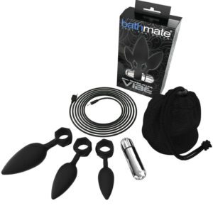 Kit d'entraînement anal 4 pièces avec Vibe Bullet - Bathmate