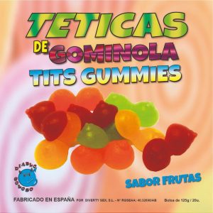 Bonbons sexy en forme de seins – Gourmandise érotique à partager