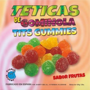 Bonbons sexy en forme de seins – friandises coquines et gourmandes
