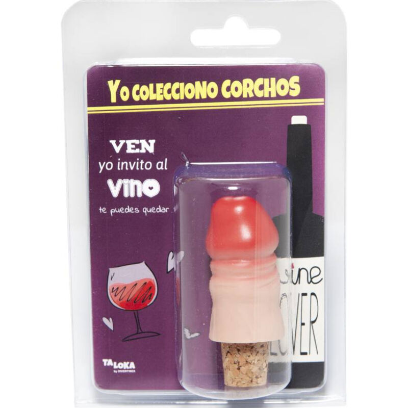 Bouchon de mèche décoratif pour bouteille de vin – Élégance et surprise