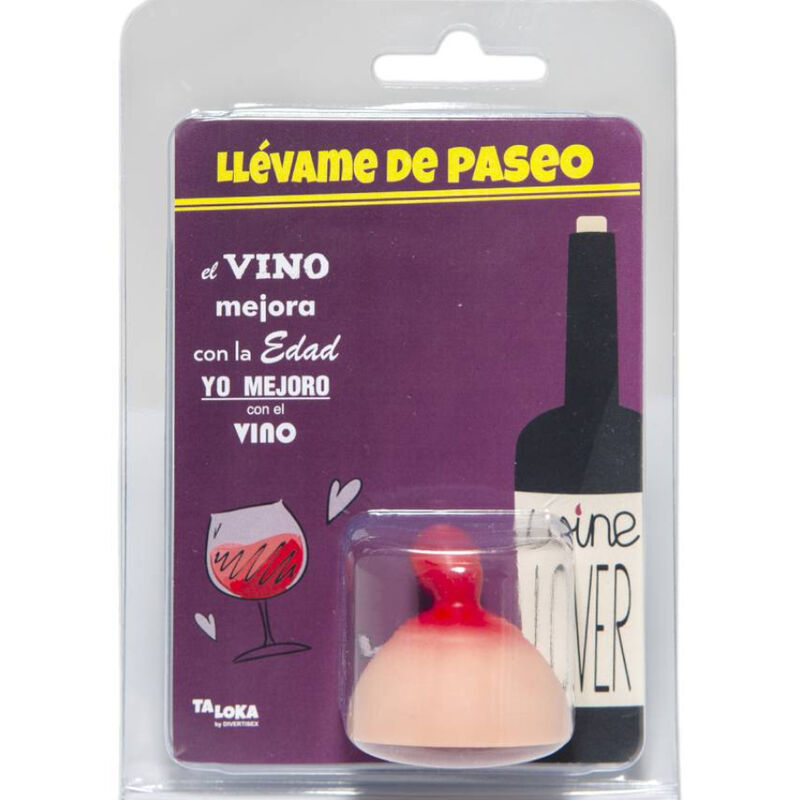 Bouchon de vin seins — accessoire coquin et original pour vos soirées