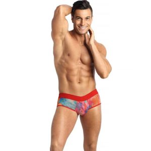 Slip homme sexy FAUCON en lycra doux imprimé banane