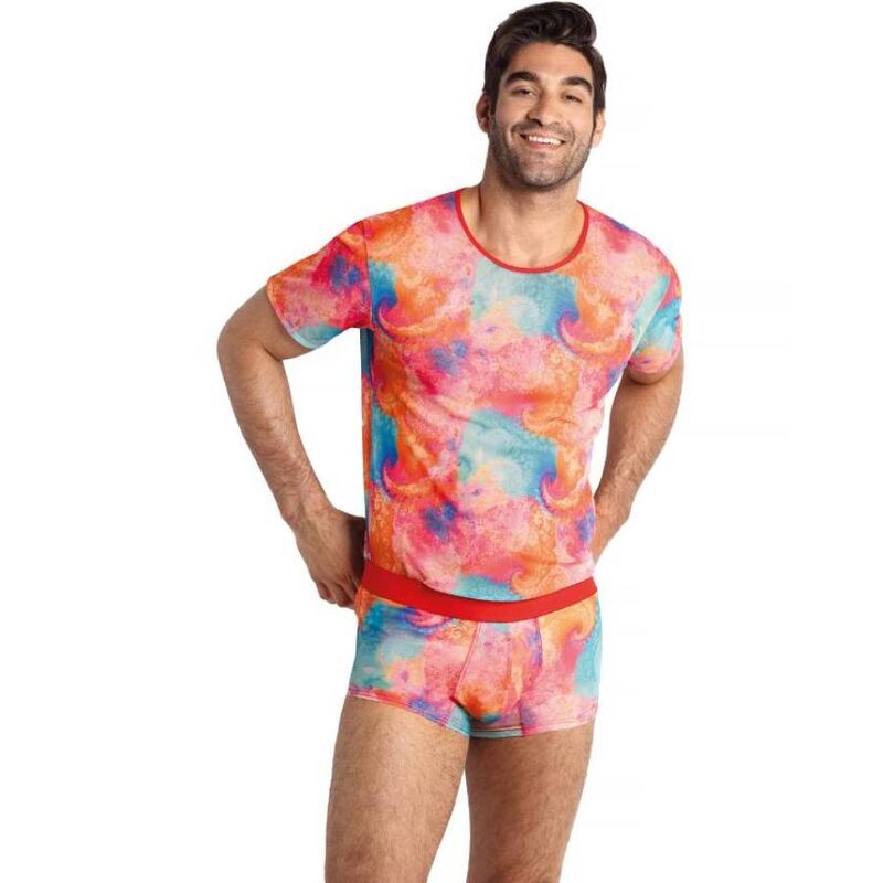 T-Shirt sexy pour homme en lycra doux imprimé banane - FAUCON