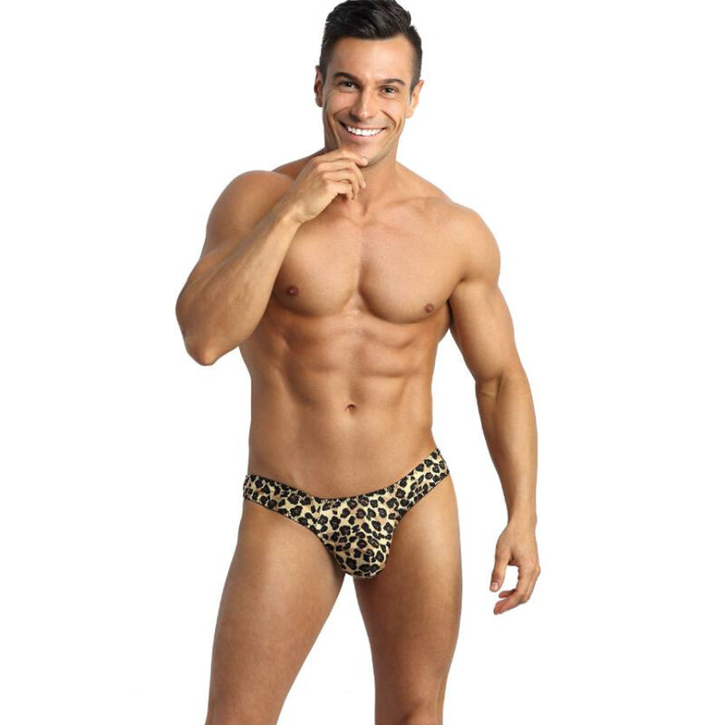 Slip sexy homme imprimé animal MERCURE – Élégance sauvage
