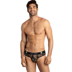 Slip sexy homme motif tête de mort et roses – Anais Power