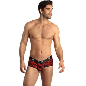 Slip sexy homme rouge imprimé animal – Sauvage by Anais
