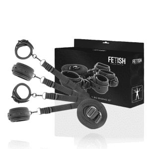 Parure de lit BDSM en cuir vegan - Soumission intense garantie
