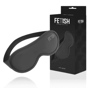 Masque BDSM cuir vegan FETISH SUBMISIVE – Élégance & soumission