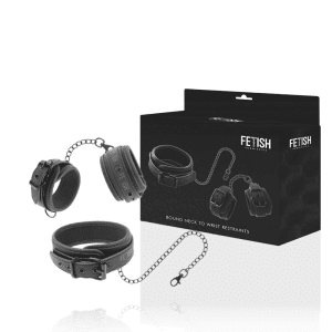 Ensemble de menottes BDSM cuir vegan – Fetish Submisive