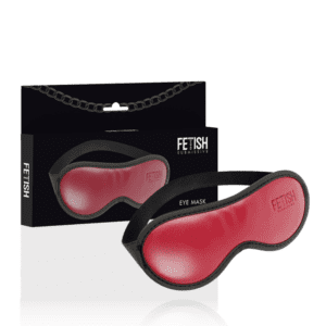 Masque en cuir vegan BDSM Fetish Submisive - Submission envoûtante