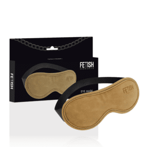 Masque BDSM en cuir vegan Fetish Submisive - Élégance et soumission
