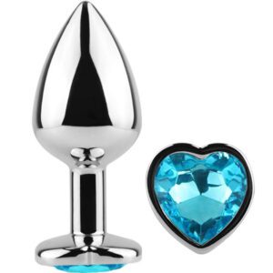 Plug anal en métal bleu – Intensifie ton plaisir anal avec élégance