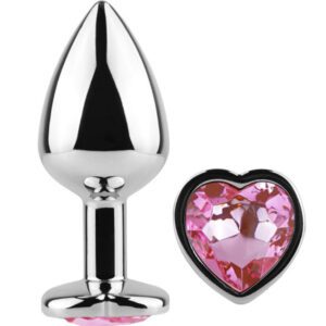 Plug anal en métal rose – Intensifie ton plaisir intime