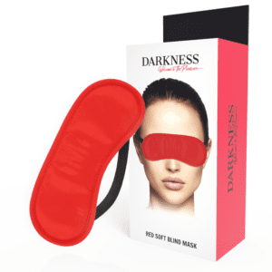Masque pour les yeux Darkness en satin – Pour jeux sensuels et sommeil profond