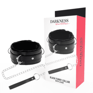 Collier de posture BDSM avec laisse – Élégance et soumission
