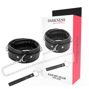 Collier de posture BDSM avec laisse - Élégance et domination