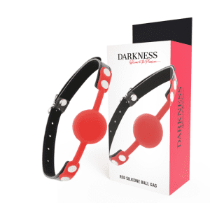 Bâillon BDSM Darkness – Silence sensuel et jeux de domination