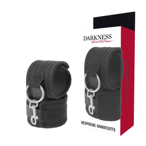 Menottes BDSM Darkness avec doublure douce ajustable