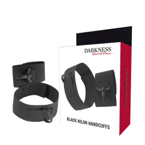 Menottes bondage en nylon Darkness – Élégance et soumission sensuelle