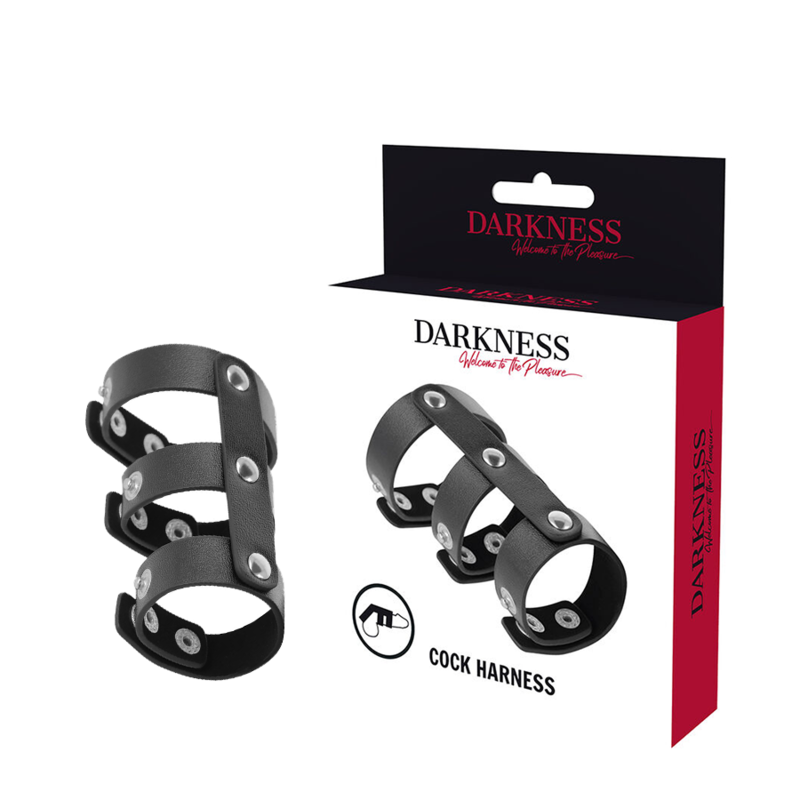 Cockring ajustable avec support testicules pour plaisir intense