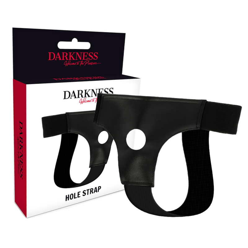 Harnais creux en cuir PU – L'accessoire fétiche pour vos jeux BDSM