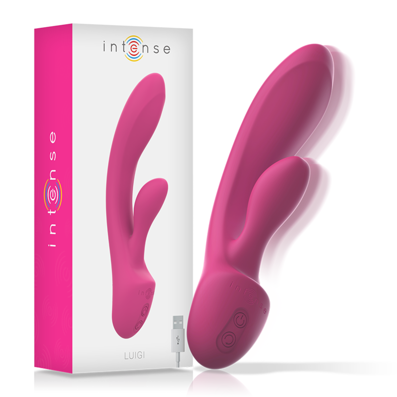 Vibromasseur double stimulation Intense Luigi : succombe au plaisir ultime