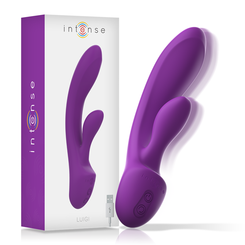 Vibromasseur Intense Luigi : Double plaisir pour le clitoris et le point G