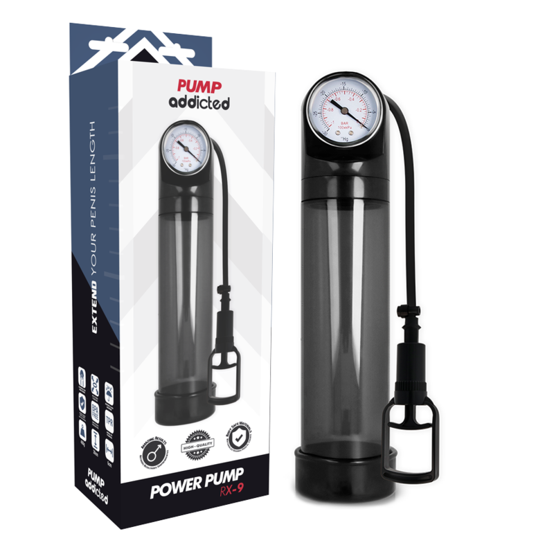 Pompe à pénis Pump Addicted : performance et plaisir au rendez-vous