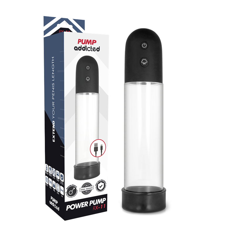 Pompe à érection automatique Pump Addicted RX11 - Résultats immédiats