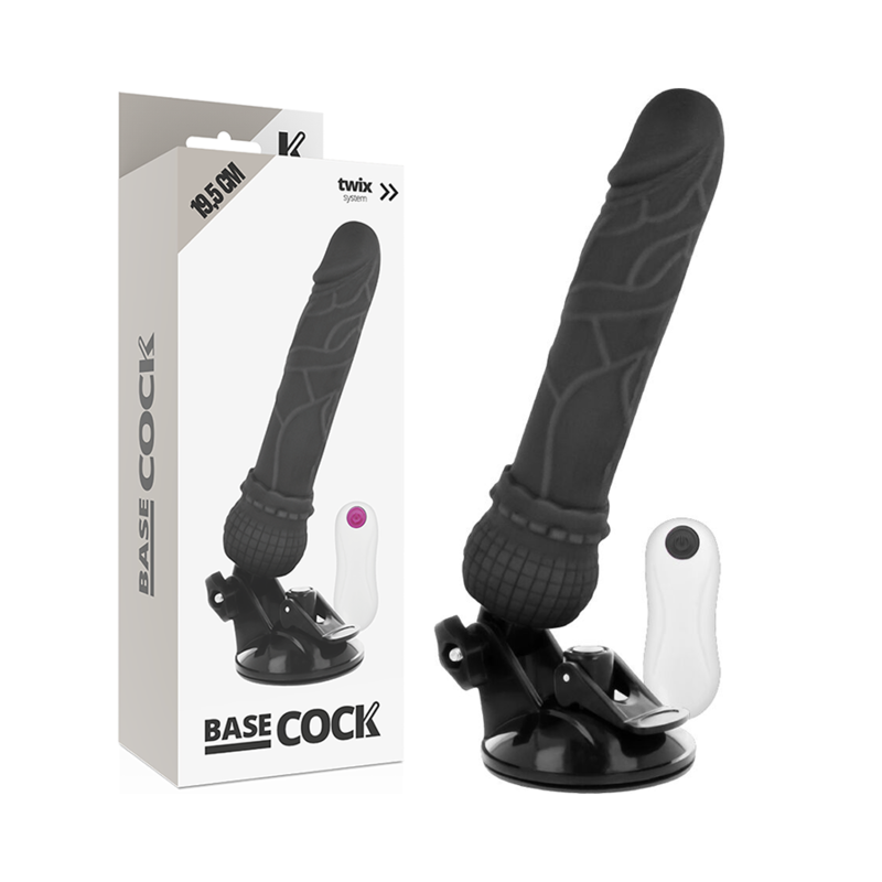 Gode vibrant réaliste Basecock – Plaisir intense et sensations naturelles