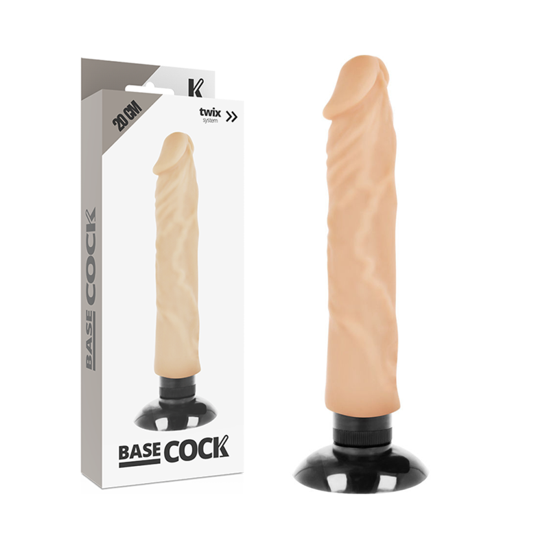 <strong>Gode vibrant réaliste</strong> Basecock – Puissance et sensations au naturel