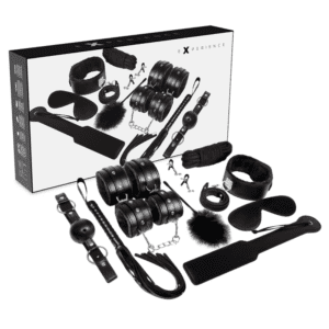 Kit BDSM Experience Black : explore ton pouvoir et ta sensualité