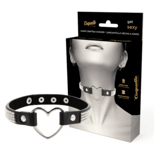 <strong>Collier BDSM noir</strong> - Élégance sensuelle signée Désir Coquette Chic