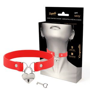 Collier fétiche en cuir vegan Coquette Chic Desire