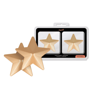 Cache-tétons étoilés dorés Coquette Chic Désir – Accessoire glamour et audacieux