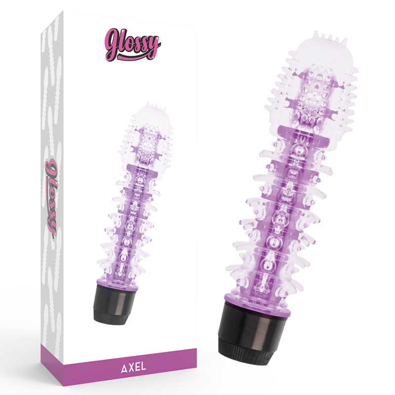 Vibromasseur Jelly Axel : plaisir brillant et vibrations profondes